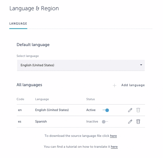 Multi-language App