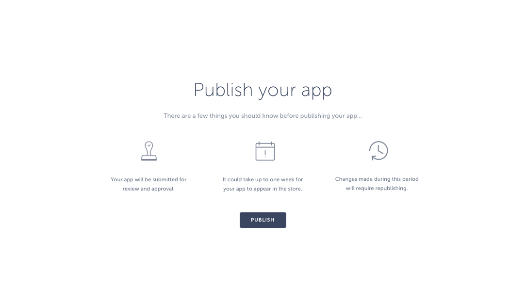 publish your android mobile app