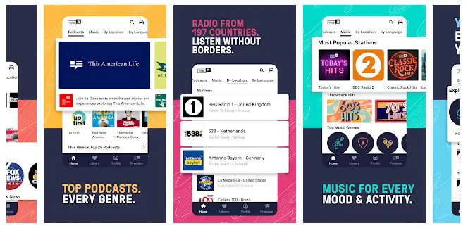 TuneIn Rádio: Música, Esportes – Apps no Google Play