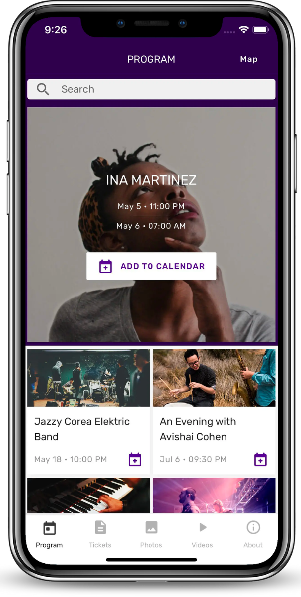 Events app