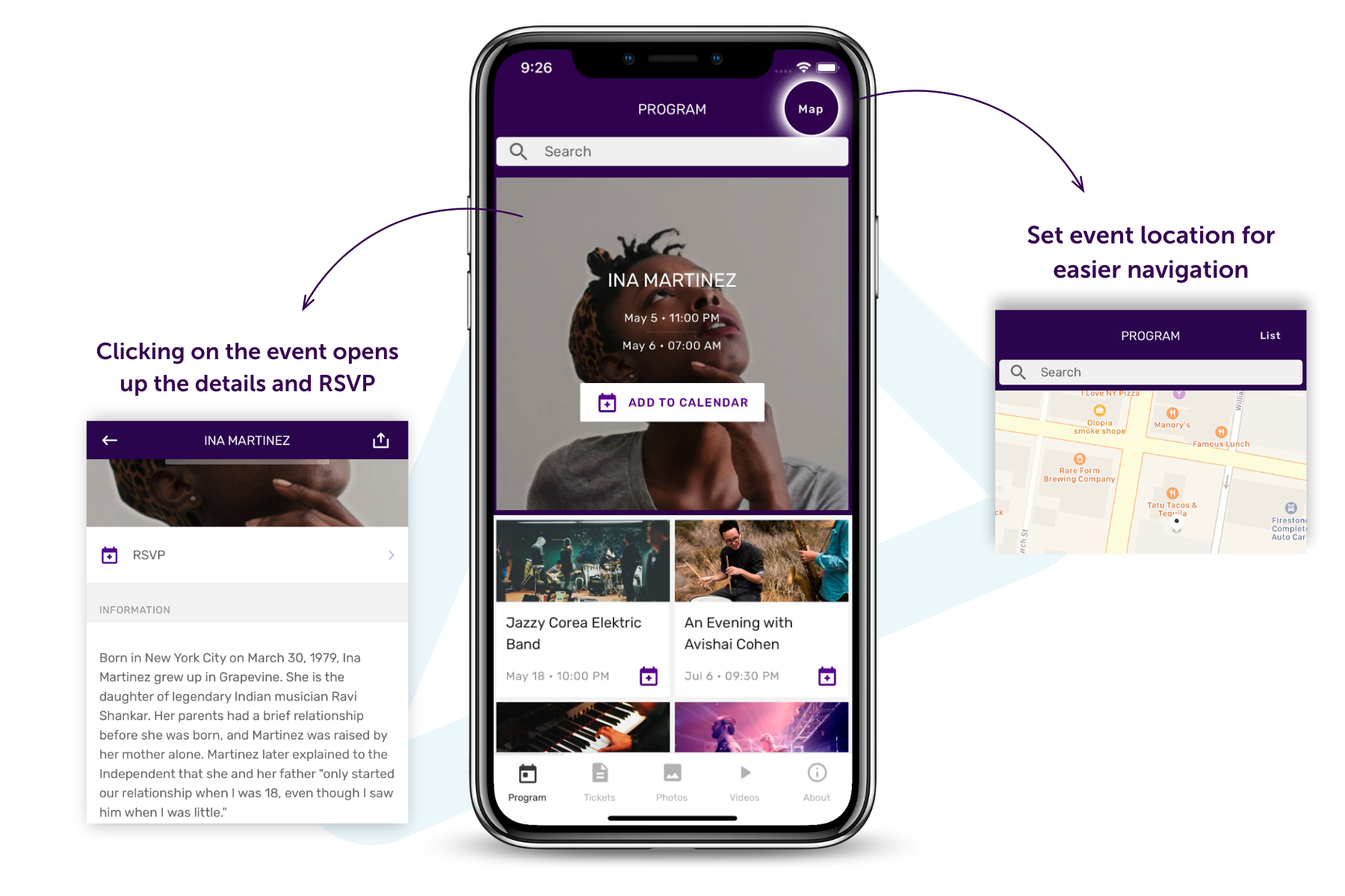event app visual